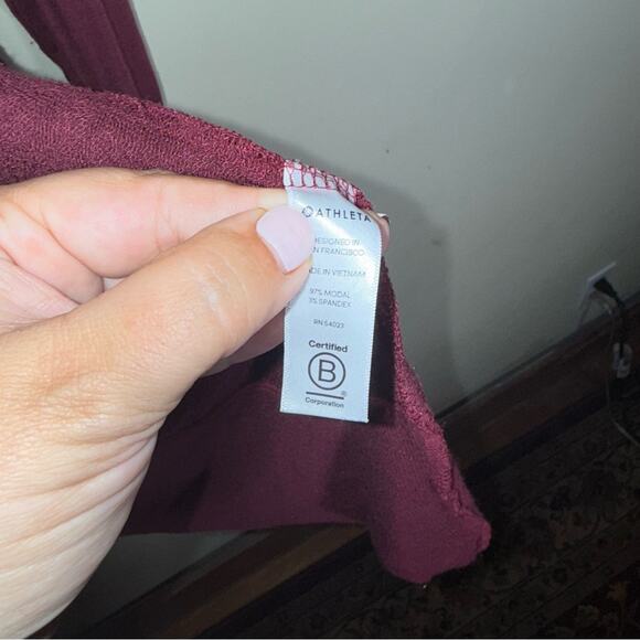 ATHLETA long line open front cardigan S - Picture 4 of 6